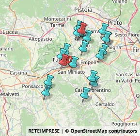 Mappa Via Giovanni Boccaccio, 56028 San Miniato PI, Italia (12.5935)