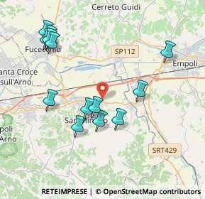 Mappa Via Antonio Genovesi, 56028 San Miniato PI, Italia (4.25692)