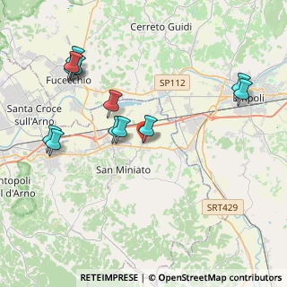 Mappa Via Antonio Genovesi, 56028 San Miniato PI, Italia (4.54833)