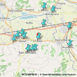 Mappa Via Antonio Genovesi, 56028 San Miniato PI, Italia (2.29429)