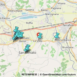 Mappa Via Antonio Genovesi, 56028 San Miniato PI, Italia (2.33267)