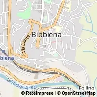 Mapa Bibbiena