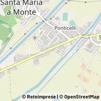 Mapa Santa Maria a Monte