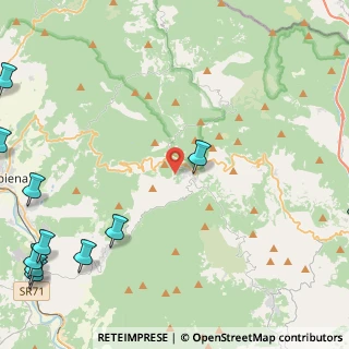 Mappa Localita' Vezzano, 52010 Chiusi della Verna AR, Italia (7.885)