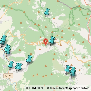 Mappa Localita' Vezzano, 52010 Chiusi della Verna AR, Italia (6.4655)