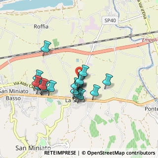 Mappa SP40, 56028 San Miniato PI, Italia (0.7565)