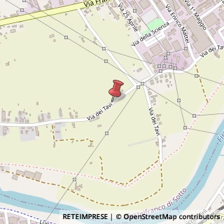 Mappa Via dei tavi, PI, 56022 Castelfranco di Sotto, Pisa (Toscana)