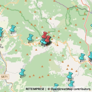 Mappa Via del Vecchio Molino, 52010 Chiusi della Verna AR, Italia (5.5775)