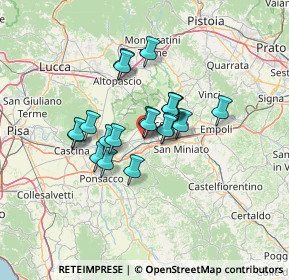 Mappa Via Ferdinando Magellano, 56022 Castelfranco di Sotto PI, Italia (9.712)