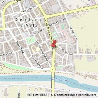 Mappa Via Luigi Galvani, 14, 56022 Castelfranco di Sotto PI, Italia, 56022 Castelfranco di Sotto, Pisa (Toscana)