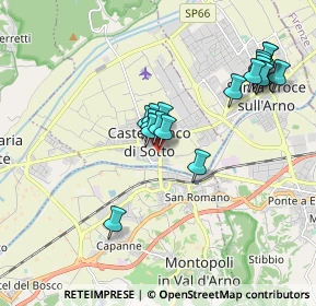 Mappa Via Ferdinando Magellano, 56022 Castelfranco di Sotto PI, Italia (1.85368)