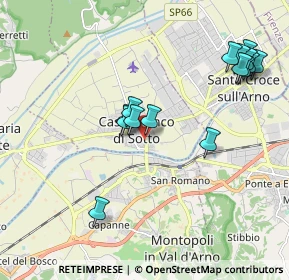 Mappa Via Ferdinando Magellano, 56022 Castelfranco di Sotto PI, Italia (2.128)