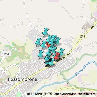 Mappa Via Anselmo Bucci, 61034 Fossombrone PU, Italia (0.26786)