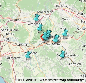 Mappa Via S. Severo, 56022 Castelfranco di Sotto PI, Italia (8.56167)