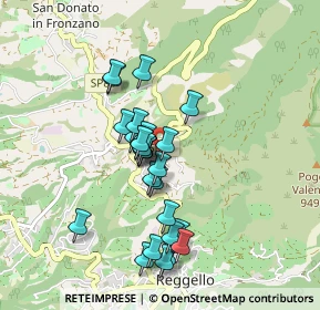 Mappa Località Bandi, 50066 Reggello FI, Italia (0.76667)