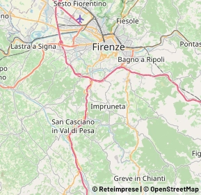 Mappa 50023 Tavarnuzze FI, Italia (7.29933)