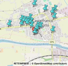 Mappa Via Michelangelo Buonarroti, 56022 Castelfranco di Sotto PI, Italia (0.417)