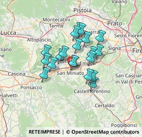 Mappa Via dei Prati, 56028 San Miniato PI, Italia (10.053)