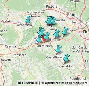 Mappa Via dei Prati, 56028 San Miniato PI, Italia (11.05333)
