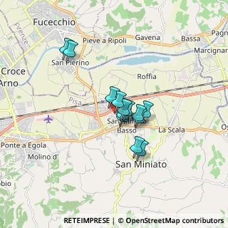 Mappa Via Enrico Fermi, 56028 San Miniato PI, Italia (1.15154)