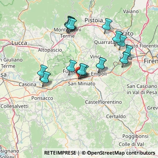Mappa Via Enrico Fermi, 56028 San Miniato PI, Italia (15.5015)