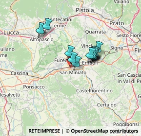 Mappa Via Enrico Fermi, 56028 San Miniato PI, Italia (10.23733)
