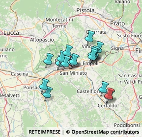 Mappa Via Enrico Fermi, 56028 San Miniato PI, Italia (10.80526)