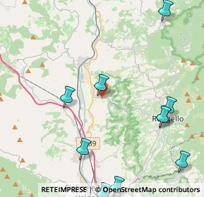 Mappa Località al Sorbo, 50066 Reggello FI, Italia (6.59)