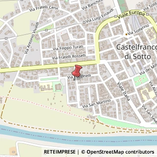 Mappa Via Giacomo Puccini, 20, 56022 Castelfranco di Sotto, Pisa (Toscana)