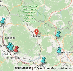Mappa Via Poggetto Poderina, 52011 Bibbiena AR, Italia (34.14429)