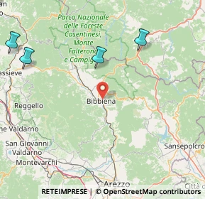 Mappa Via Poggetto Poderina, 52011 Bibbiena AR, Italia (39.43833)