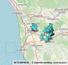 Mappa Via Renello Gemignani, 56121 Pisa PI, Italia (11.739)