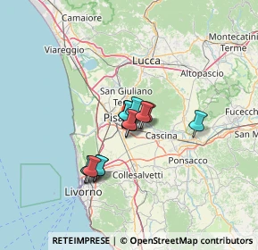 Mappa Via Renello Gemignani, 56121 Pisa PI, Italia (9.36923)