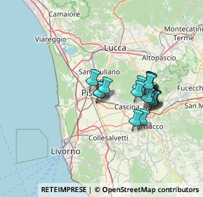 Mappa Via Renello Gemignani, 56121 Pisa PI, Italia (11.732)