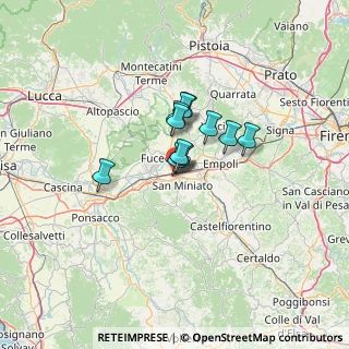 Mappa Via 56028 san, 56028 San Miniato PI, Italia (7.71455)