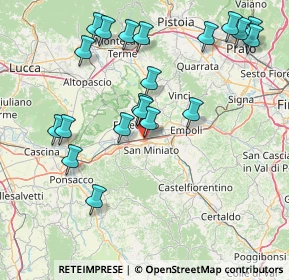 Mappa Via 56028 san, 56028 San Miniato PI, Italia (17.868)