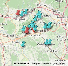 Mappa Via 56028 san, 56028 San Miniato PI, Italia (12.00737)