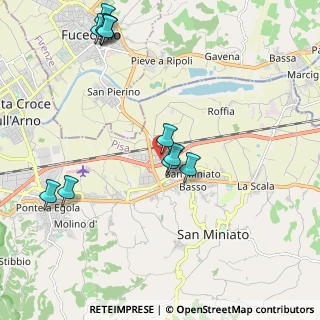 Mappa Via 56028 san, 56028 San Miniato PI, Italia (2.41909)