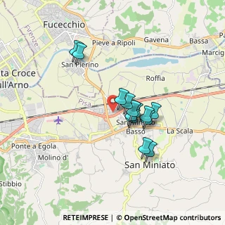 Mappa Via 56028 san, 56028 San Miniato PI, Italia (1.37462)
