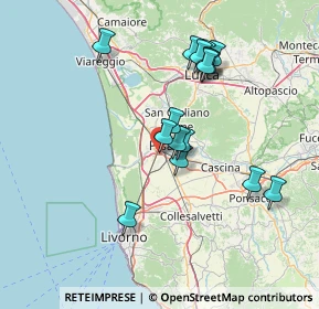 Mappa Pisa International Airport, 56121 Pisa PI, Italia (13.8025)