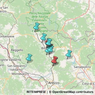 Mappa Via Oratorio, 52011 Bibbiena AR, Italia (8.88545)