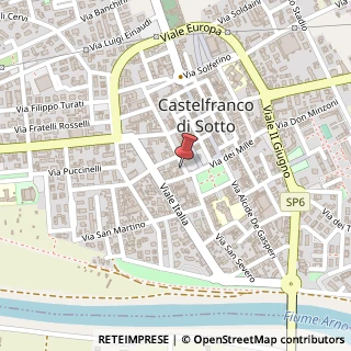 Mappa Via Calatafimi, 72, 56022 Castelfranco di Sotto, Pisa (Toscana)