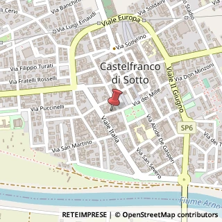 Mappa Via Pietro Mascagni, 7, 56022 Castelfranco di Sotto, Pisa (Toscana)