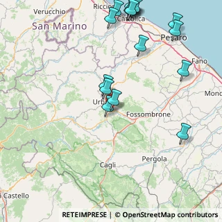 Mappa Via Strada Nazionale, 61033 Fermignano PU, Italia (21.98118)