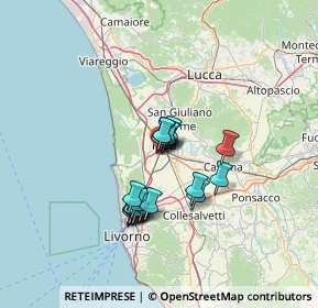Mappa Via Aurelia Sud angolo, 56121 Pisa PI, Italia (10.398)