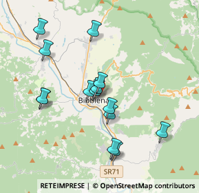 Mappa Via Sopra Gli Angeli, 52011 Bibbiena AR, Italia (3.56214)