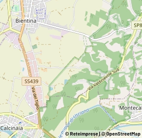 Mappa Via Dello Zarellone, 56031 Bientina PI, Italia (0.88)