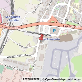 Mappa Via Sant'Agostino, 337, 56121 Pisa, Pisa (Toscana)