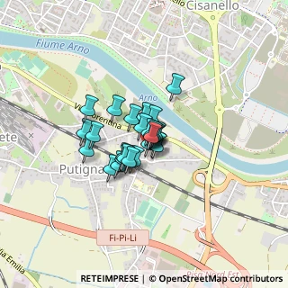 Mappa Via Emilia Bosso in Palazzi Trivelli, 56121 Pisa PI, Italia (0.22222)