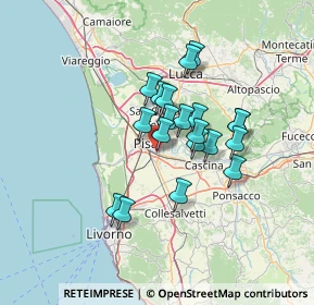 Mappa Via Emilia Bosso in Palazzi Trivelli, 56121 Pisa PI, Italia (10.591)